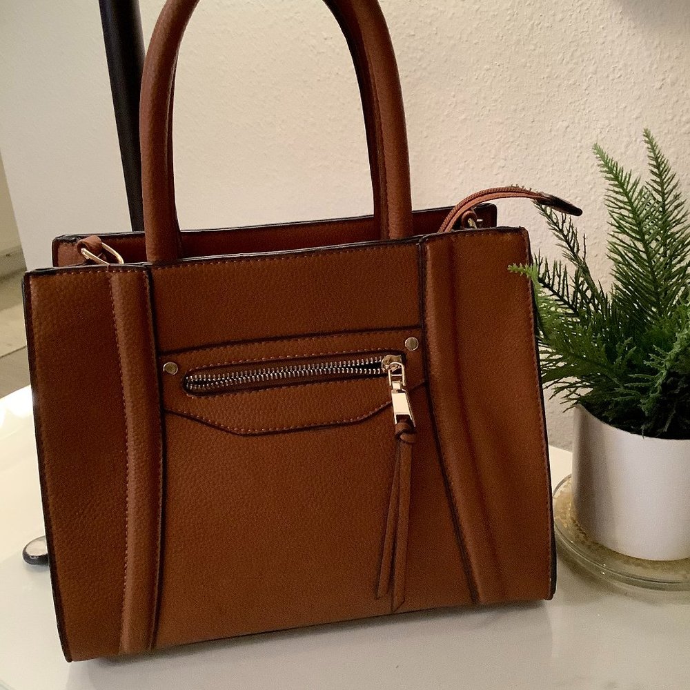 Small Faux Leather Handbag